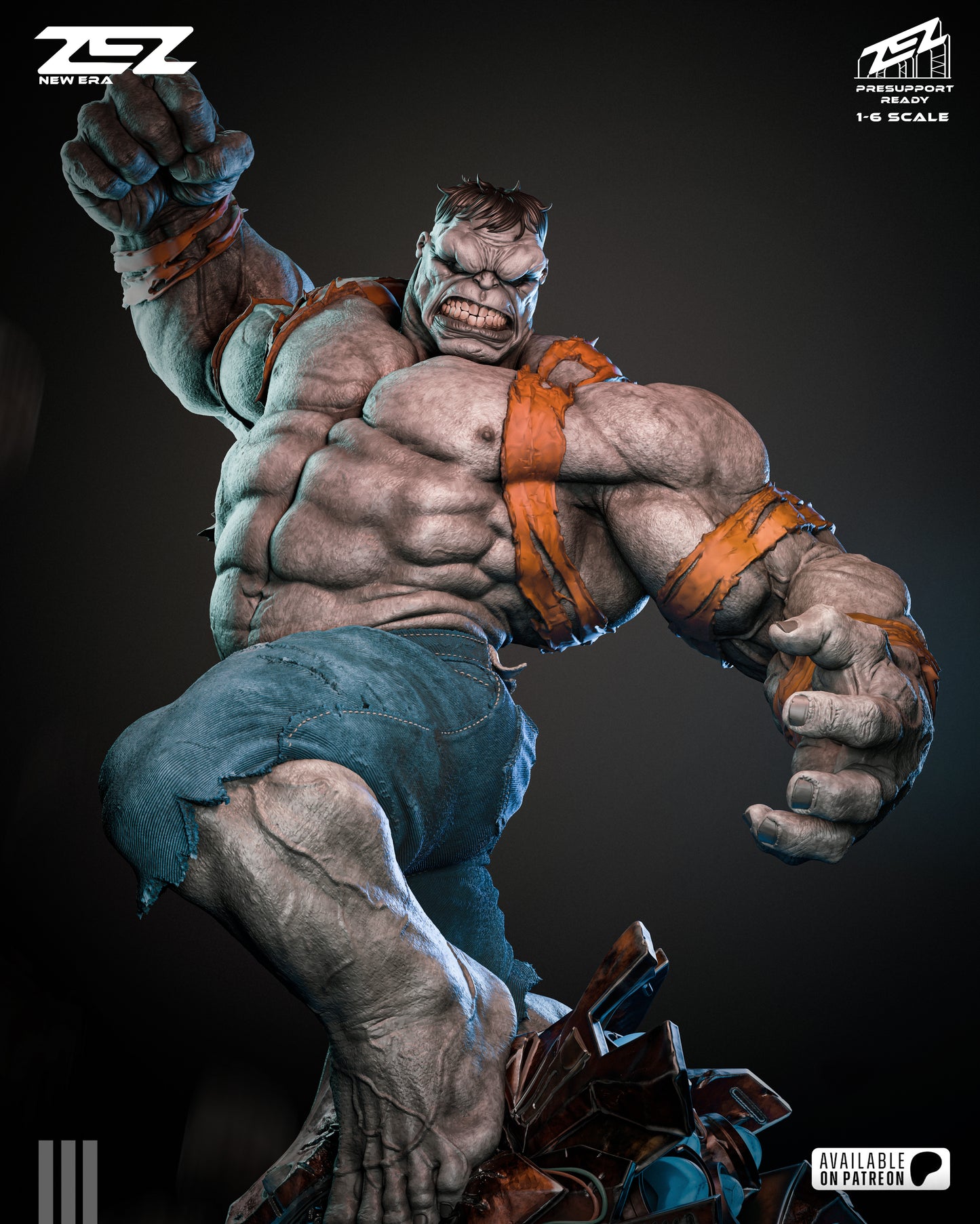 Hulk Statue