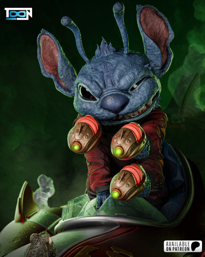 Stitch Statue