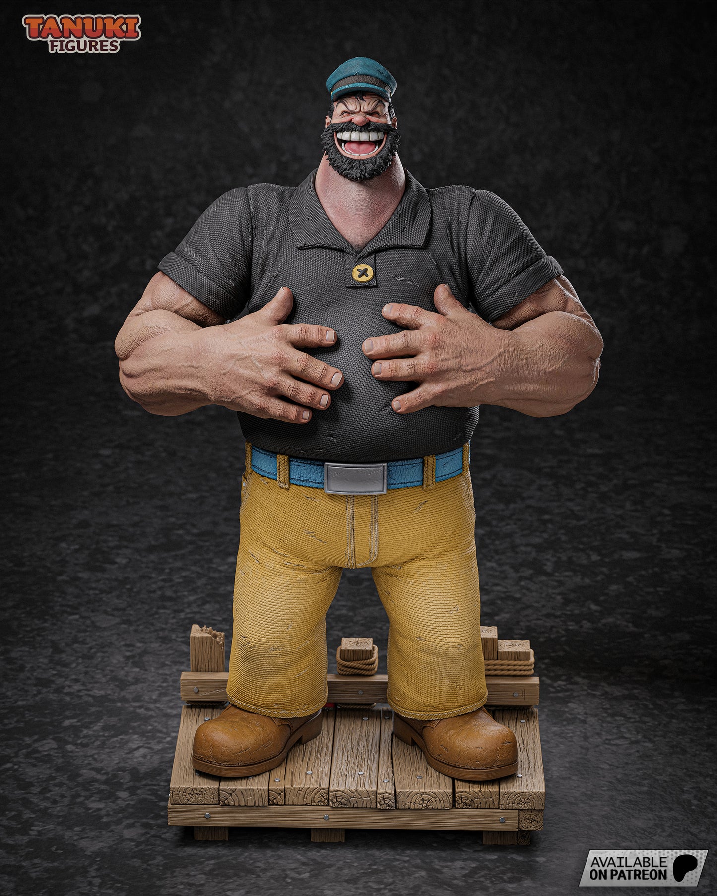 Bluto Statue 3D-Printed Kit