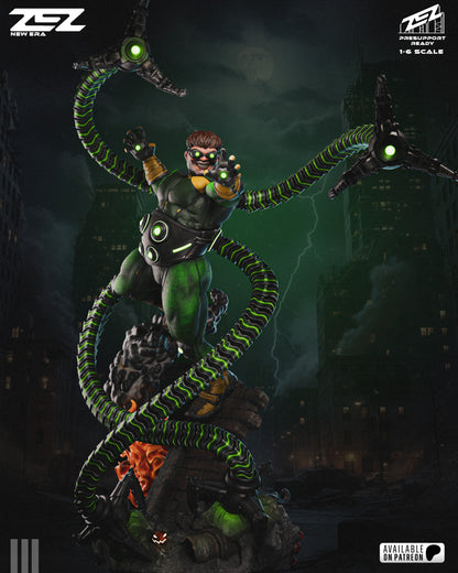 Doc Ock Statue 3D-Printed Kit