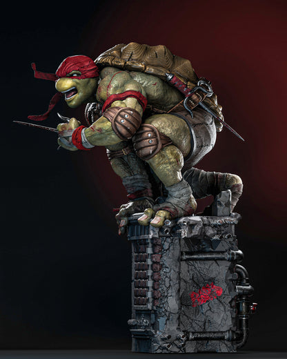 Raphael TMNT Statue 3D-Printed Kit
