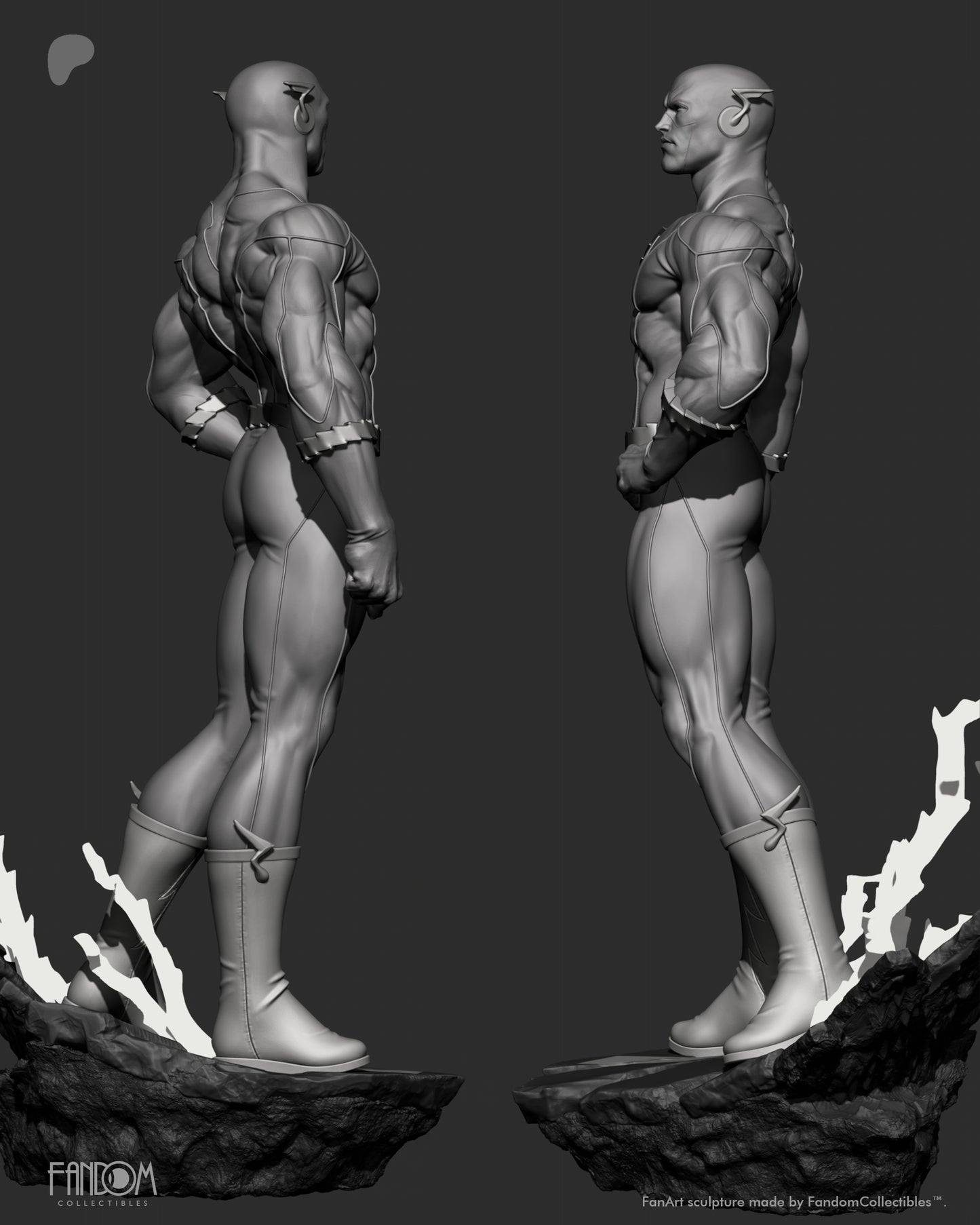 Flash Statue