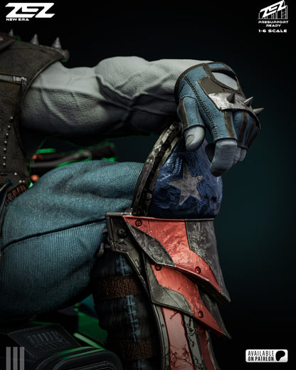 Lobo (Throne) Statue 3D-Printed Kit