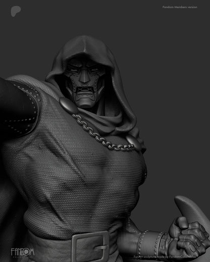 Dr. Doom Statue