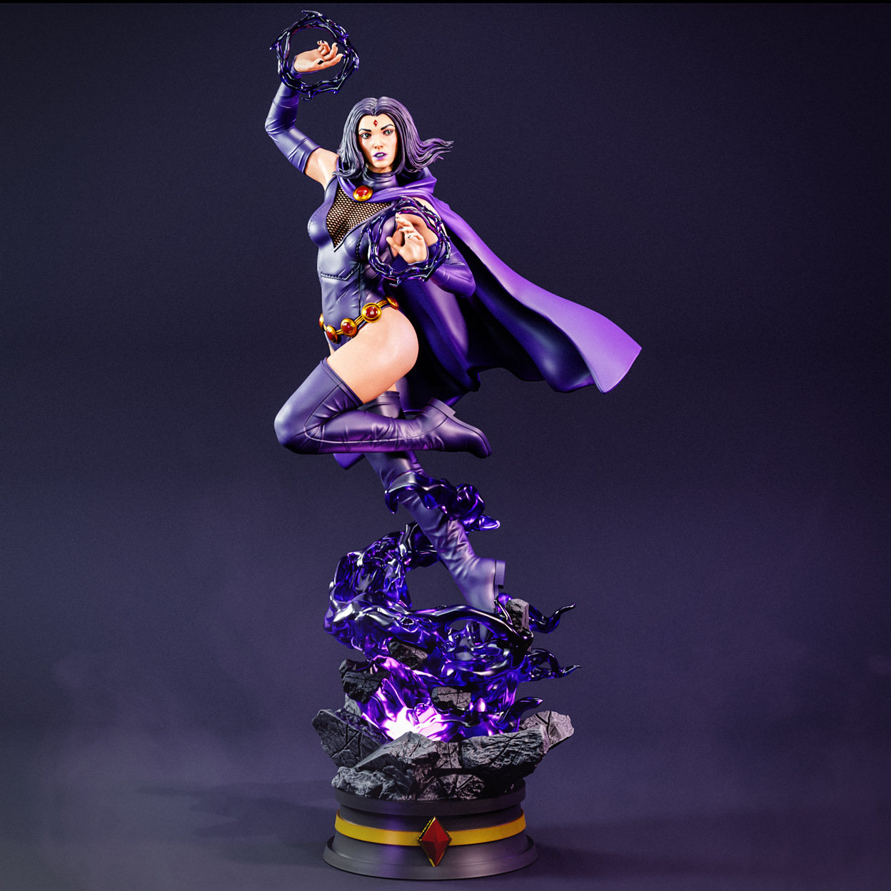 Raven Statue 3D-Printed Kit