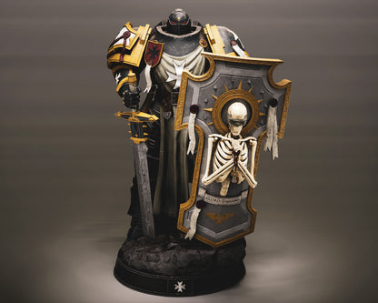 The Templar Statue 3D-Printed Kit