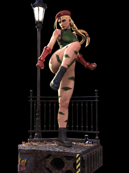 Cammy Statue 3D-Printed Kit