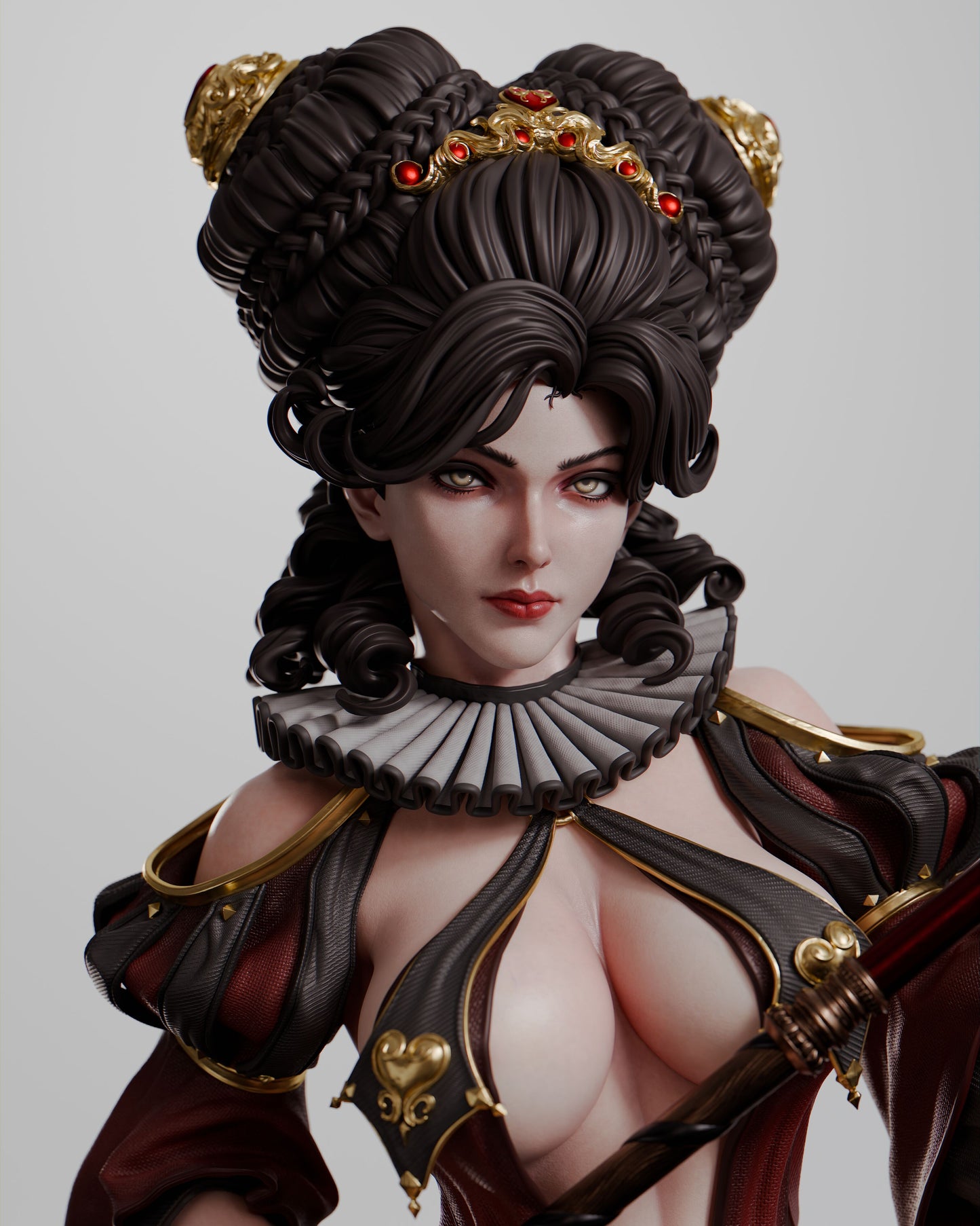 Queen Of Hearts Statue