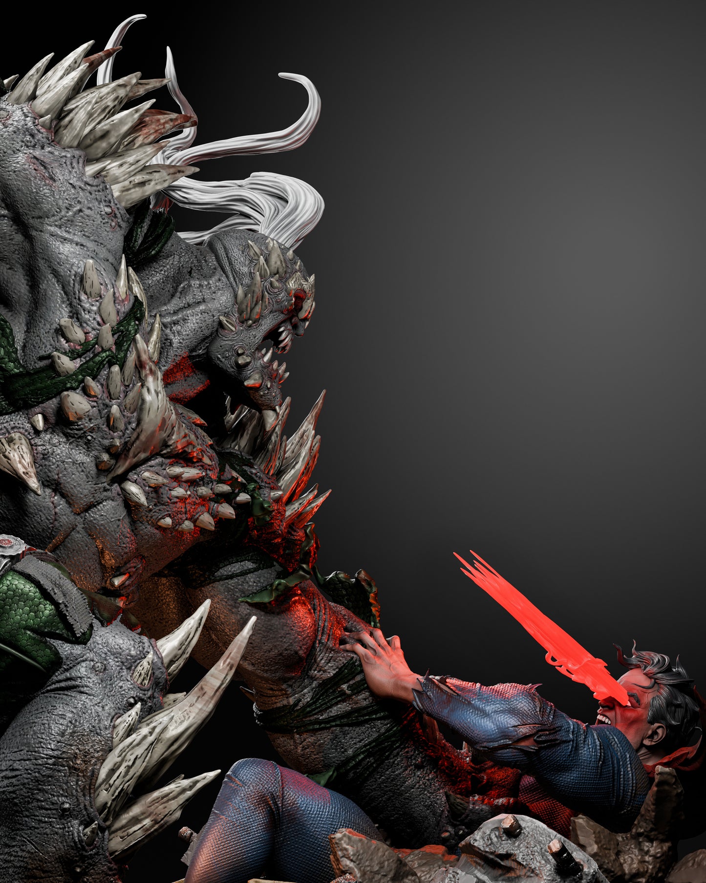 Doomsday Statue 3D-Printed Kit