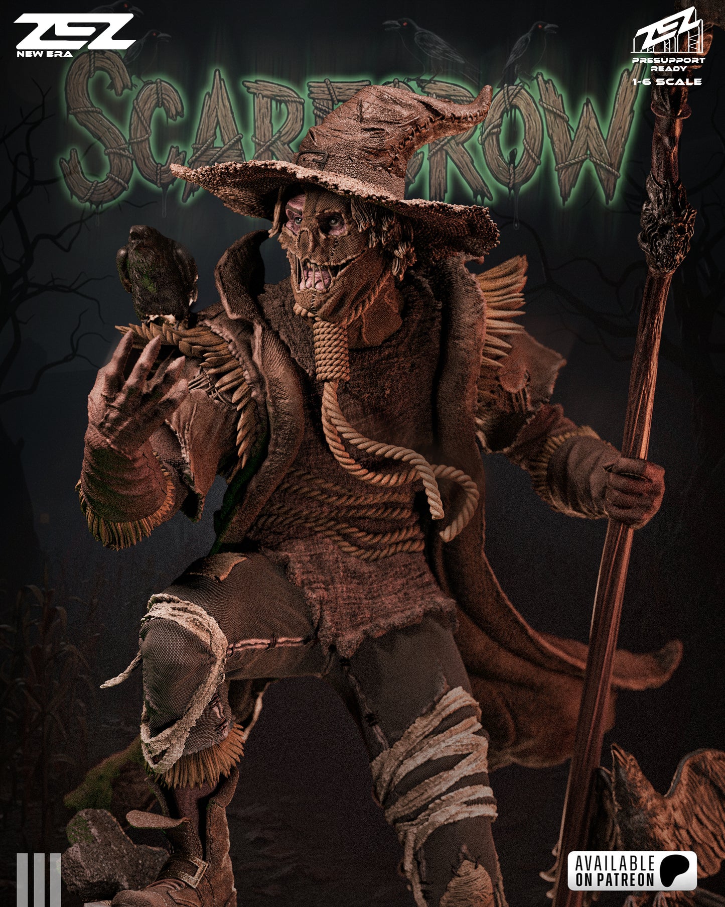 Scarecrow Statue