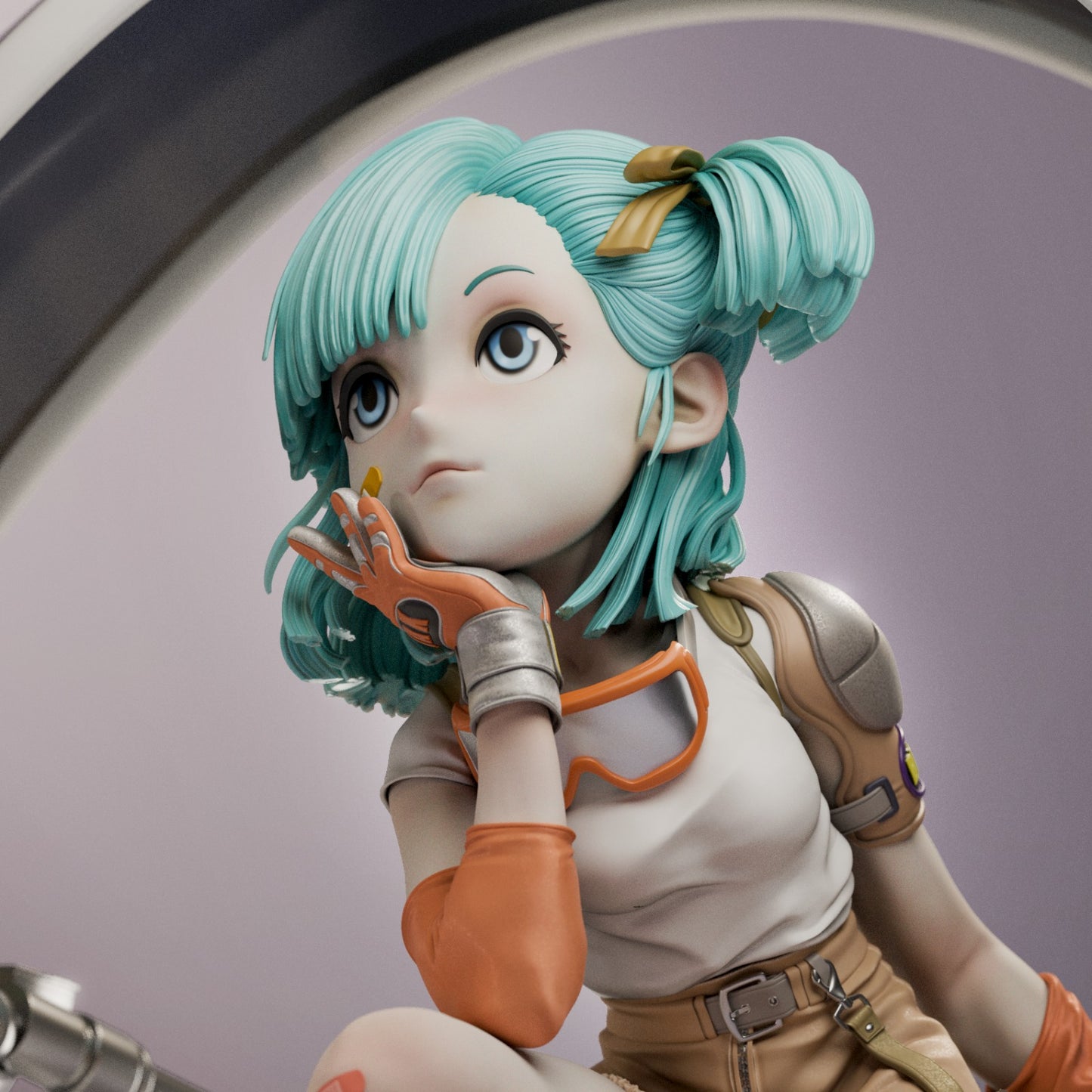 Bulma Statue