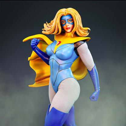 Blonde Blazer Statue