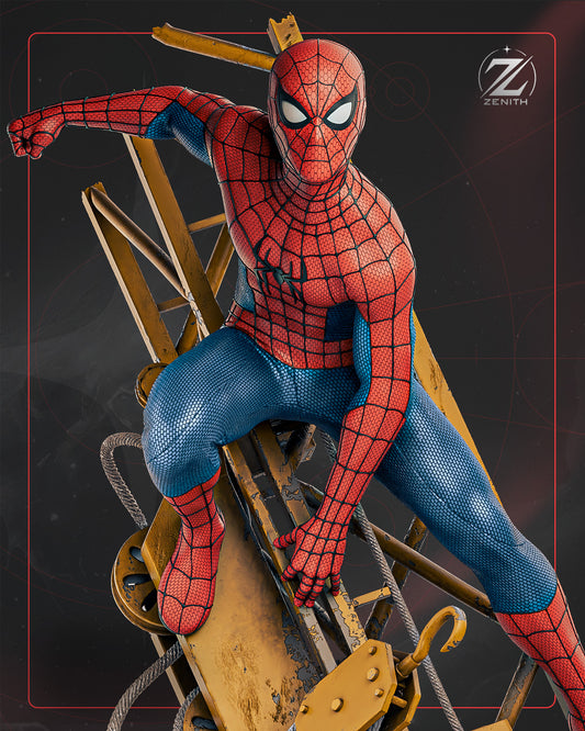 Spiderman Statue 3D-Printed Kit