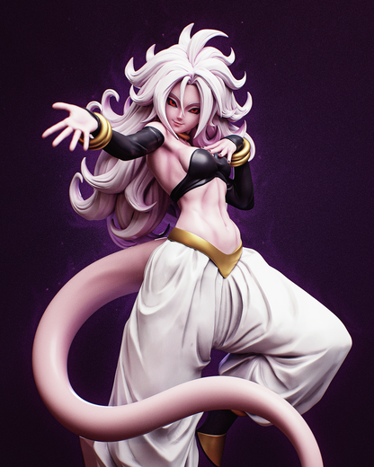 Android 21 Statue 3D-Printed Kit