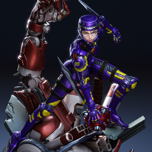 Alita Statue