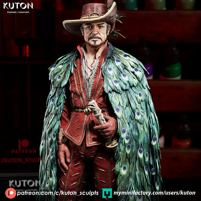 Juan Sanchez Villa Lobos Ramirez Statue 3D-Printed Kit
