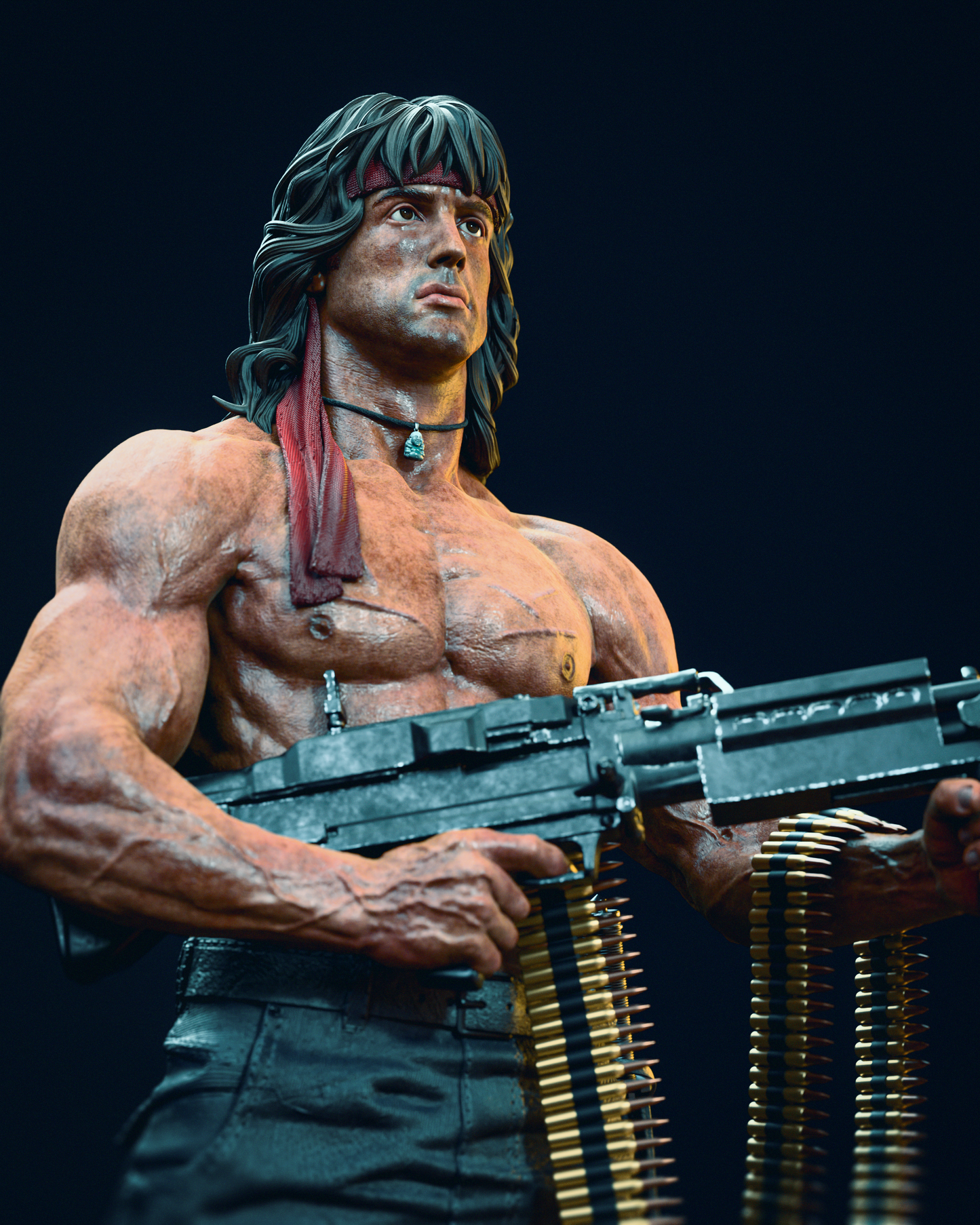 Rambo (John Rambo) Statue