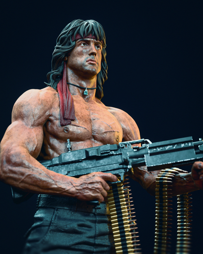 Rambo (John Rambo) Statue