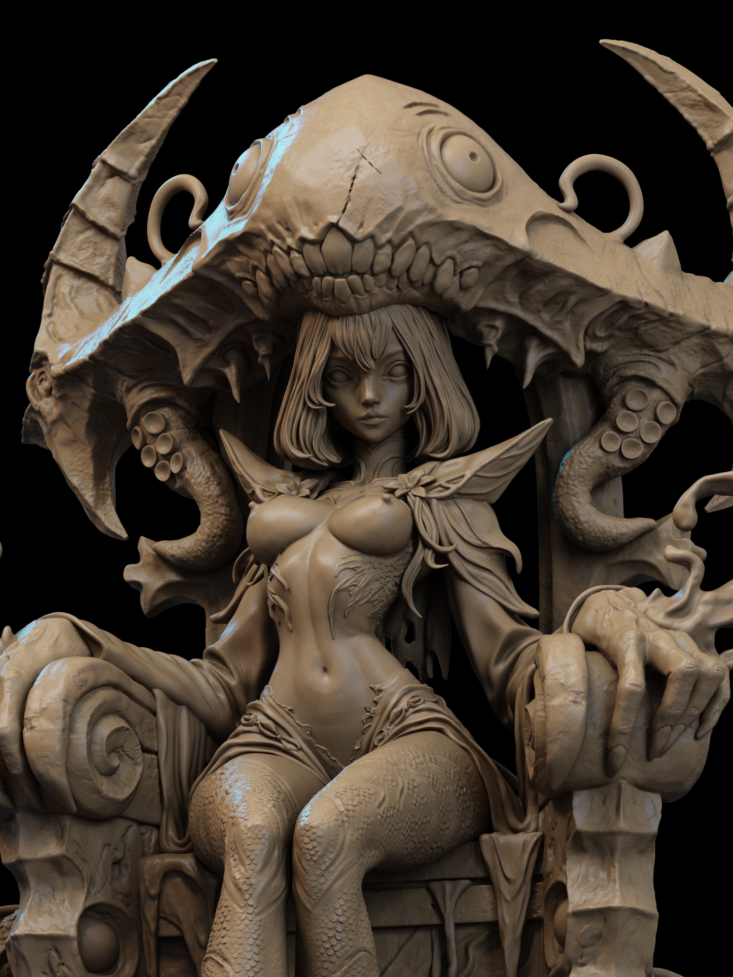 Azashara Statue 3D-Printed Kit