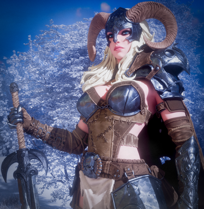 Warrior Of The North Statue 3D-Printed Kit