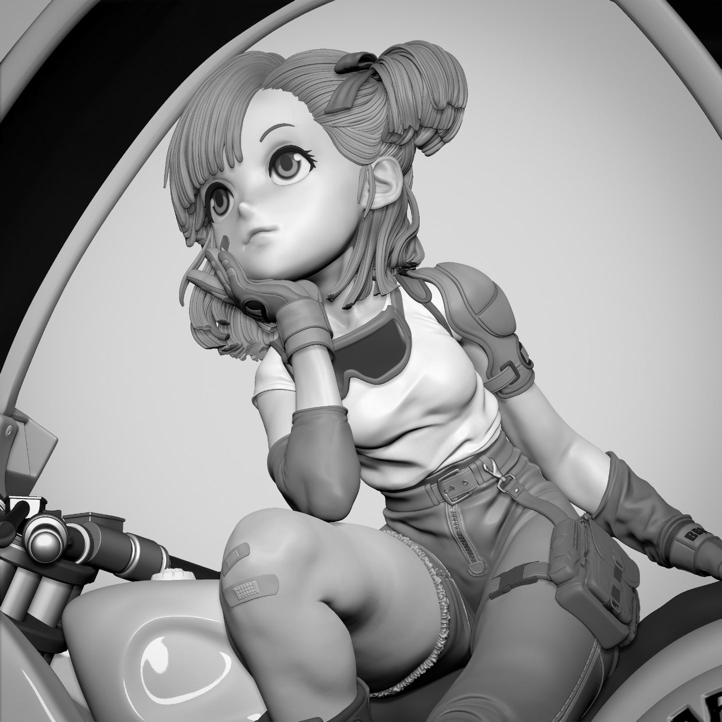 Bulma Statue