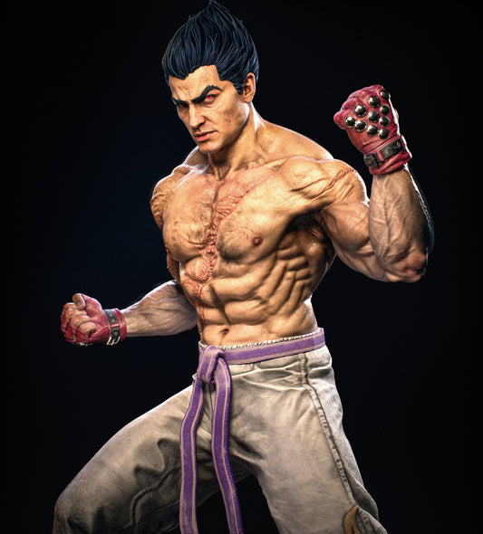 Kazuya Statue 3D-Printed Kit