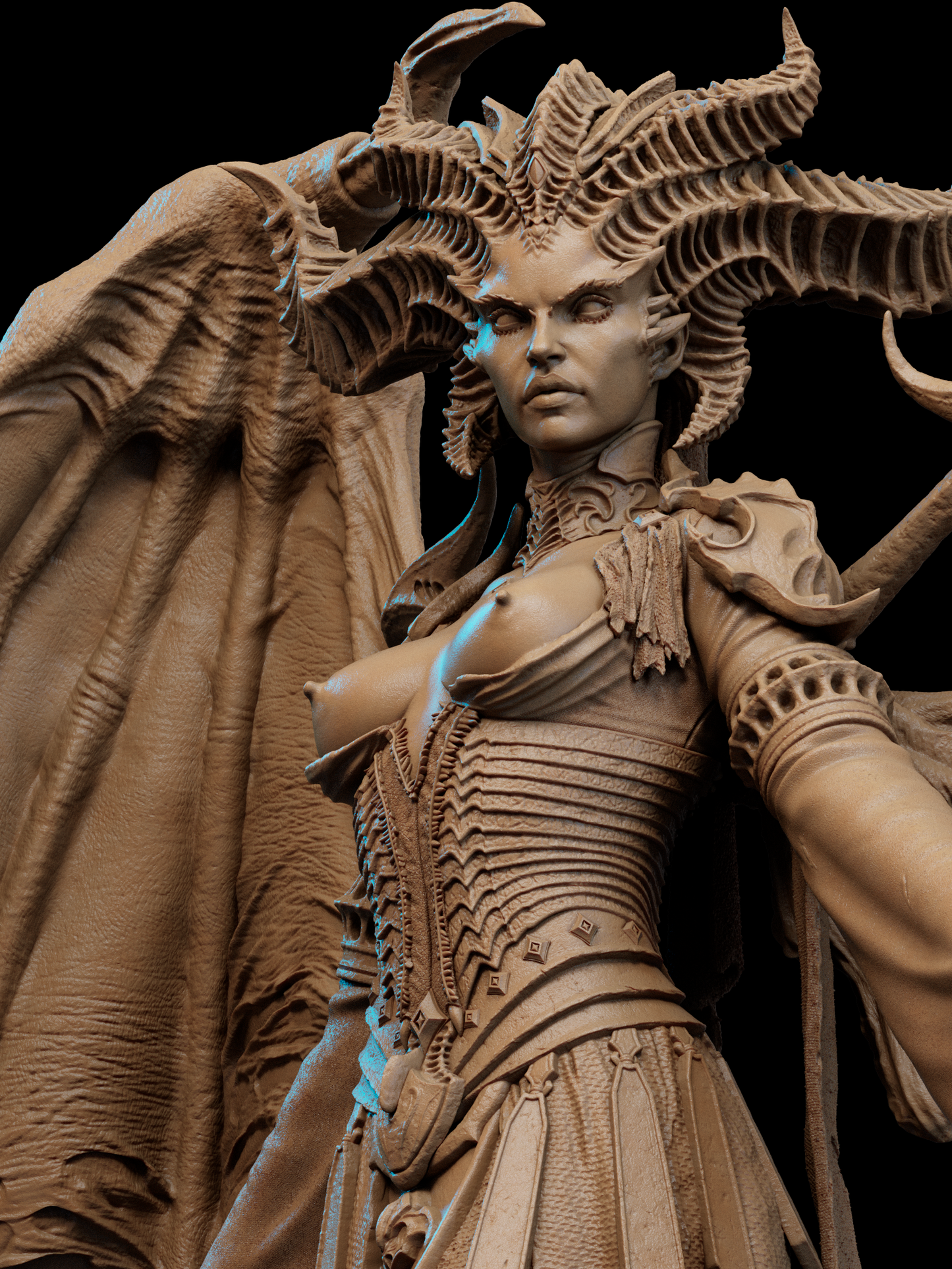 Lilith Statue 3D-Printed Kit