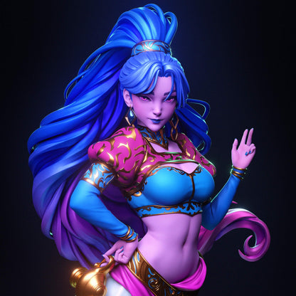 Djinn Statue 3D-Printed Kit