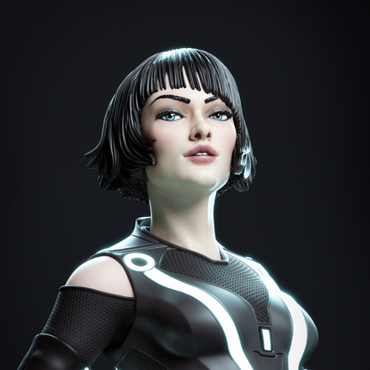 Quorra Statue