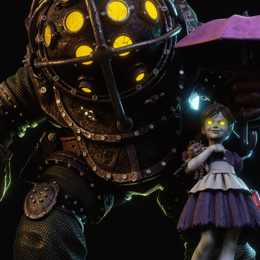 Big Daddy Statue 3D-Printed Kit