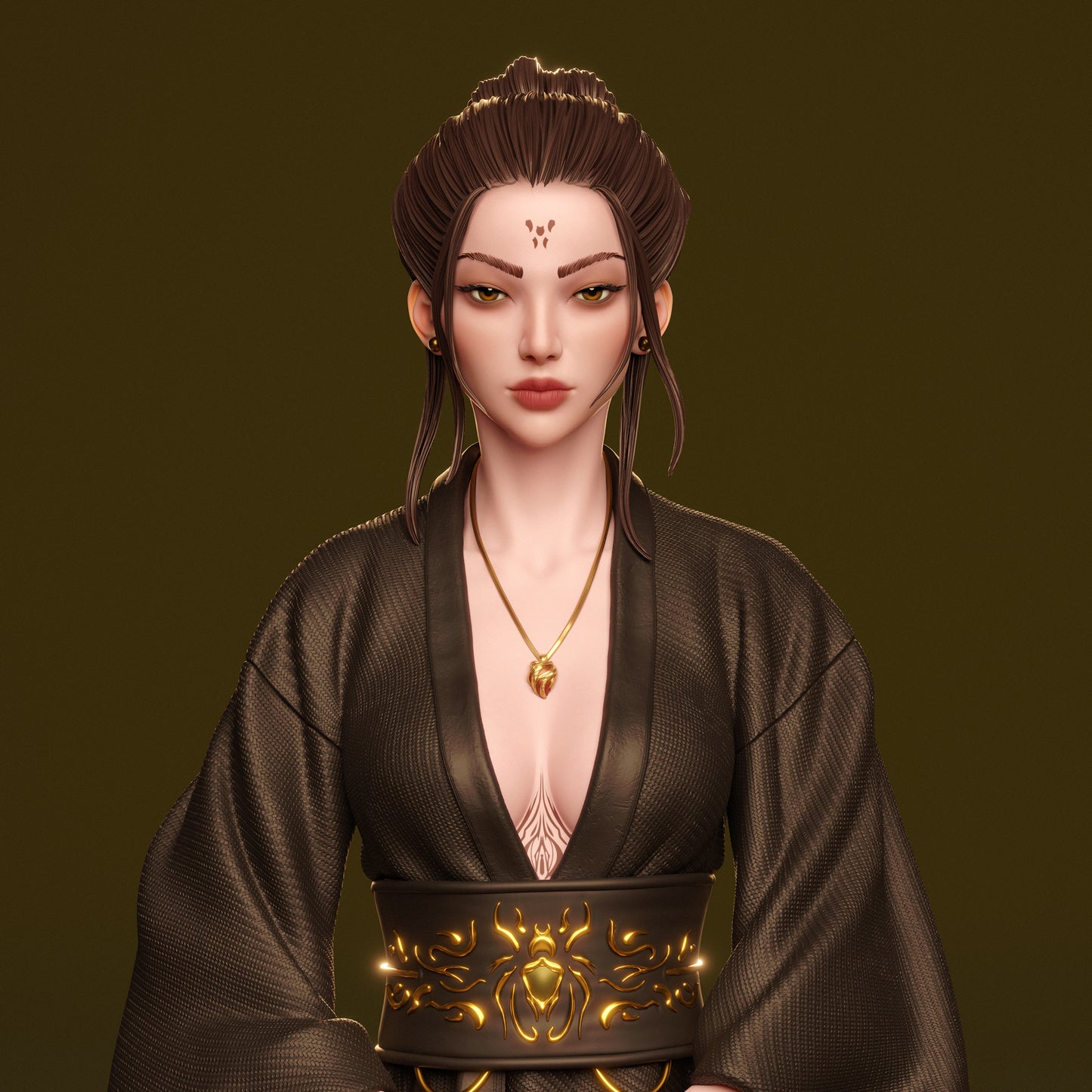 Queen Spider Statue