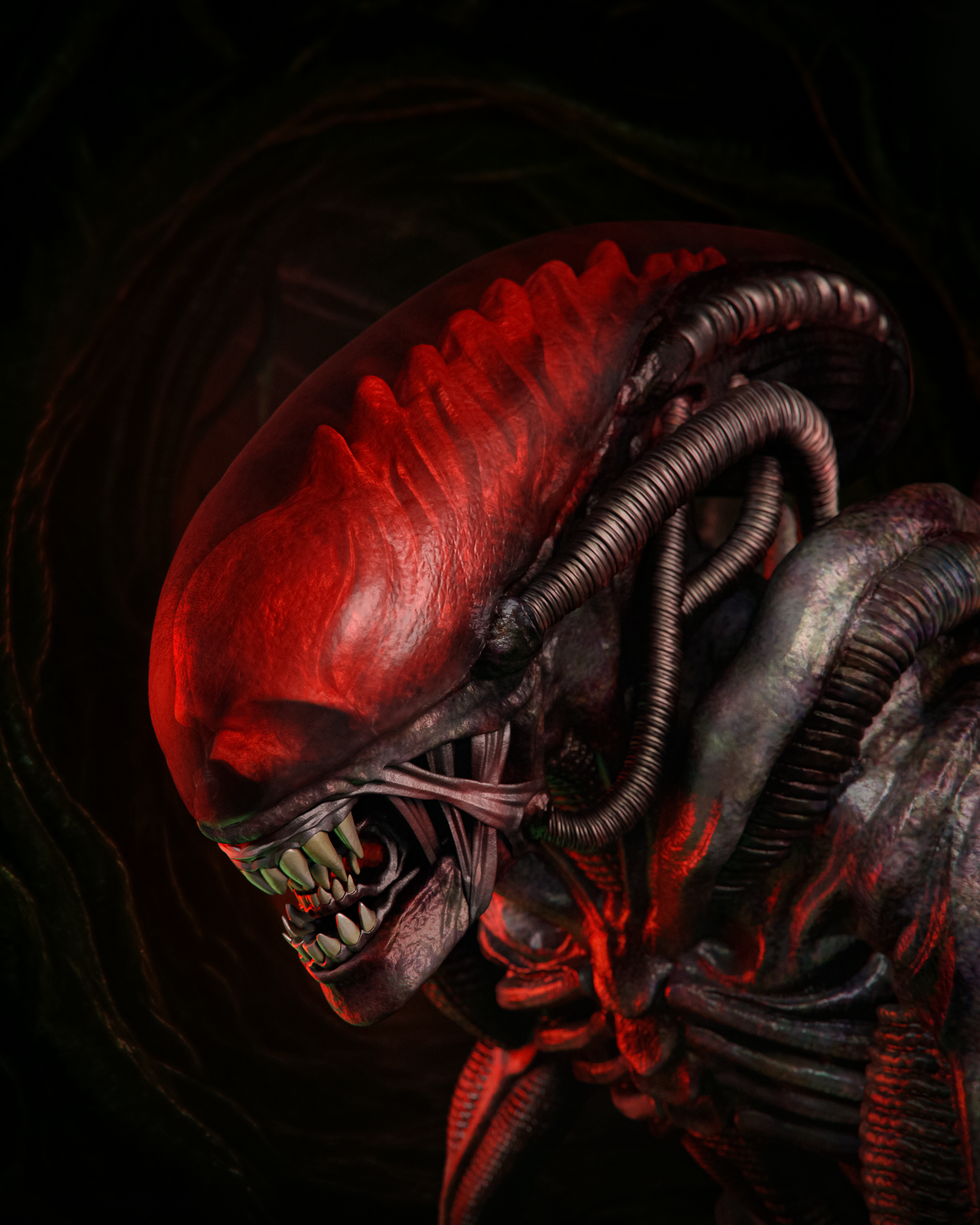 Xenomorphs Statues 3D-Printed Kit