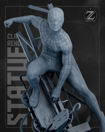 Spiderman Statue 3D-Printed Kit