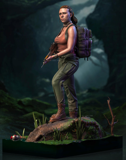 Zora Bennett Jurassic World Rebirth Statue
