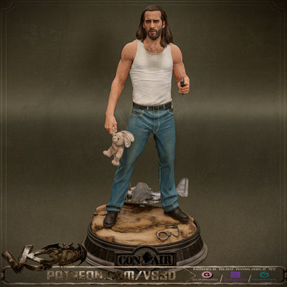 Cameron Poe Con-Air Statue 3D-Printed Kit