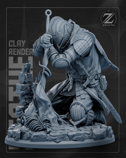 Dark Souls Statue 3D-Printed Kit