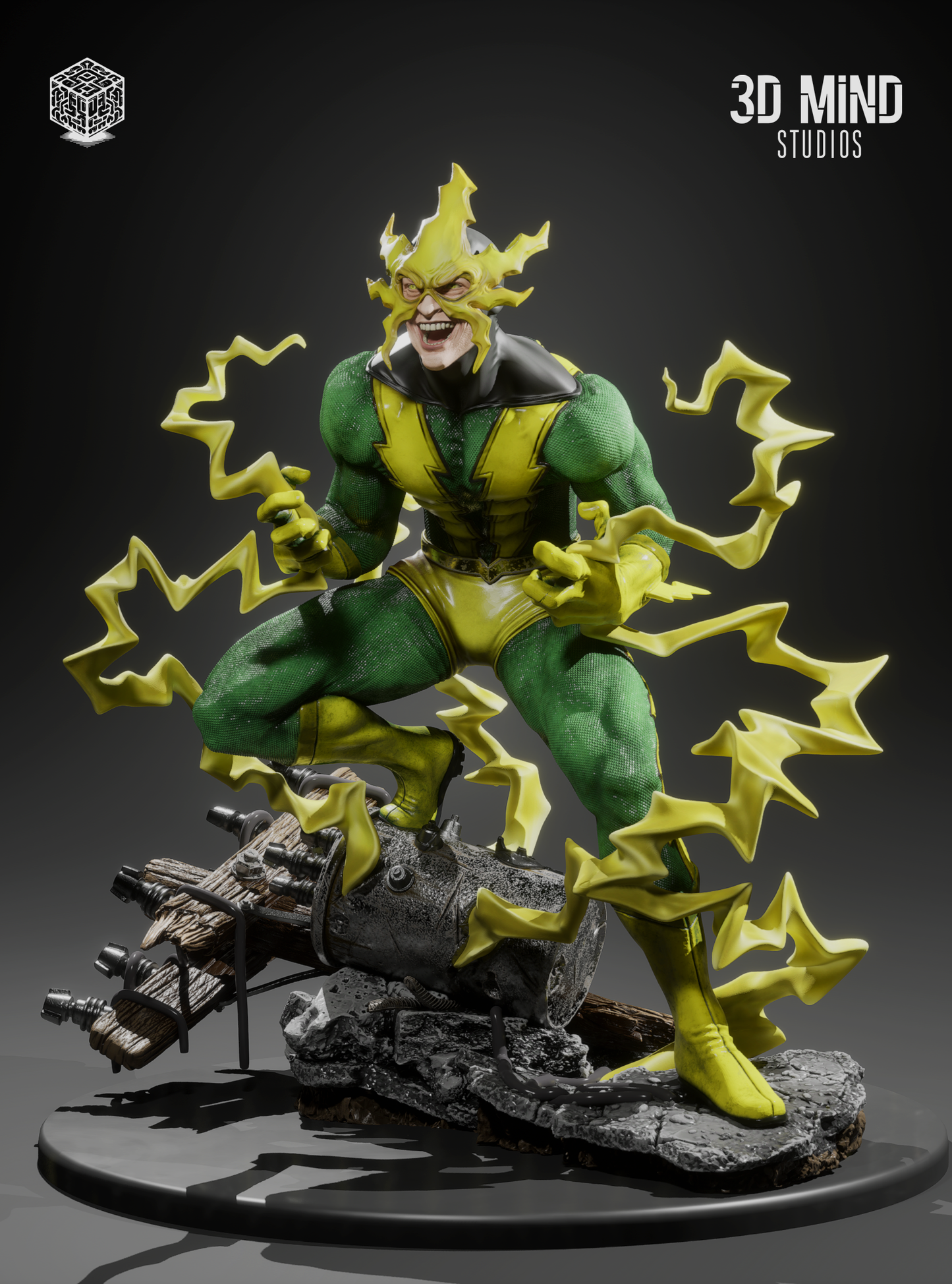 Electro Statue 3D-Printed Kit