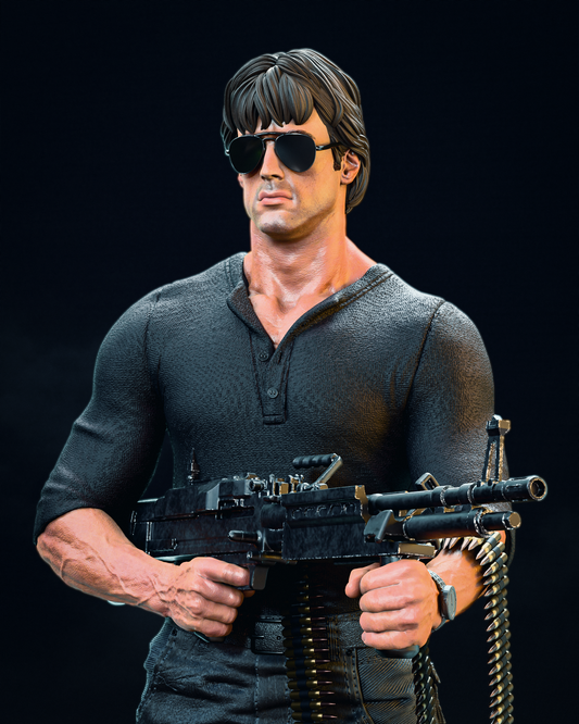 Cobra (Marion Cobretti) Statue