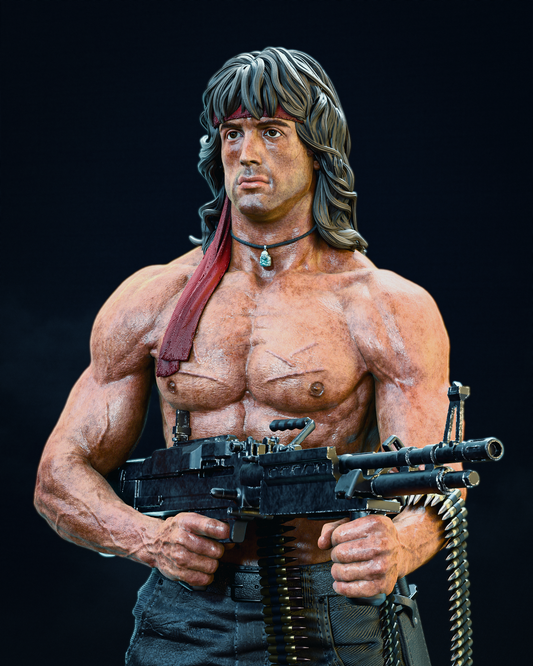 Rambo (John Rambo) Statue