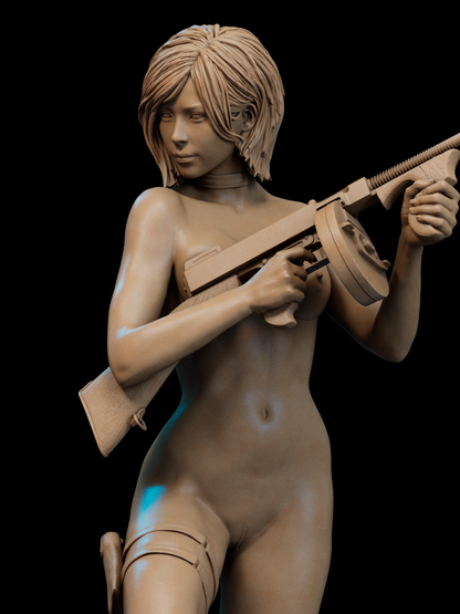 Ada Wong Statue 3D-Printed Kit