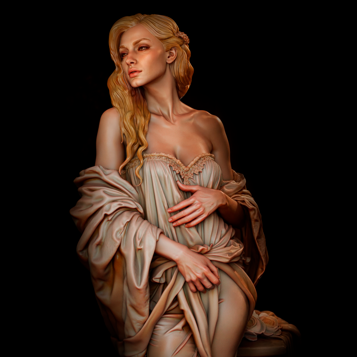 Aphrodite Statue 3D-Printed Kit