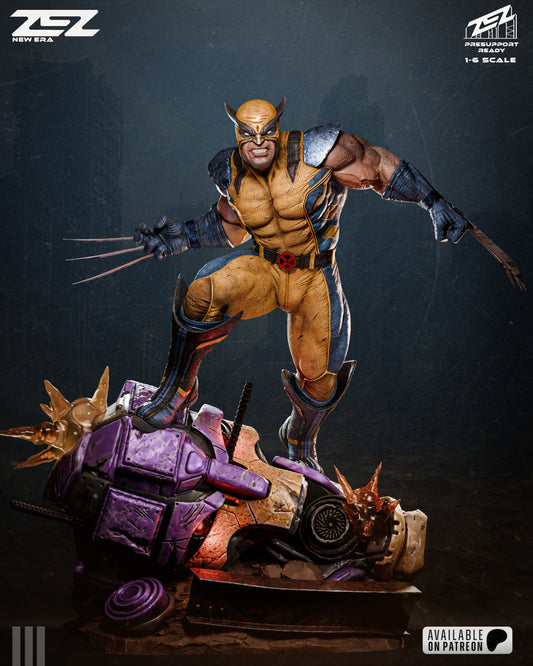 Wolverine Statue