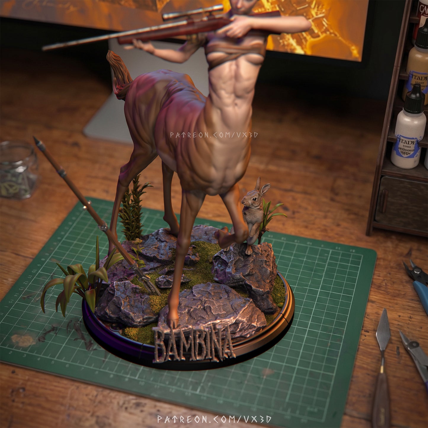 Bambina Statue 3D-Printed Kit