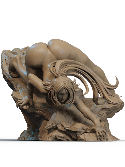 Yoruichi Statue