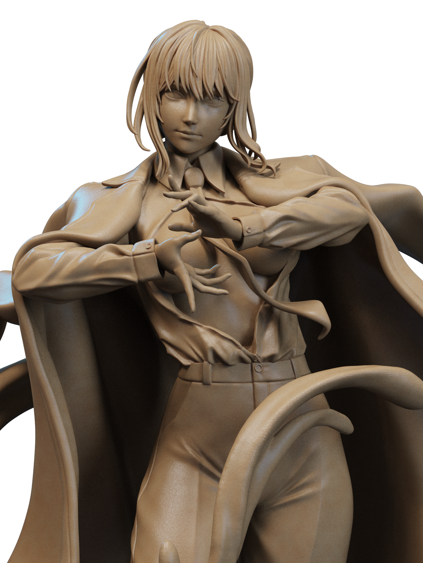 Makima Statue 3D-Printed Kit