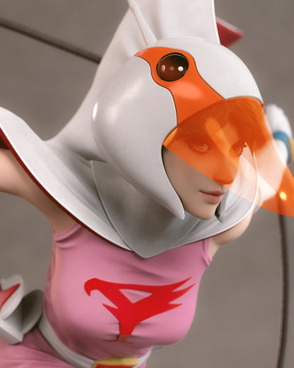 Jun The Swan Statue 3D-Printed Kit