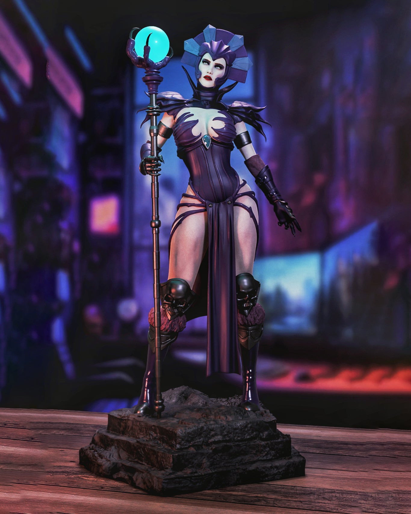 Evil-Lym Statue 3D-Printed Kit