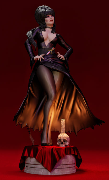 Elvira - Evil Mistress Statue