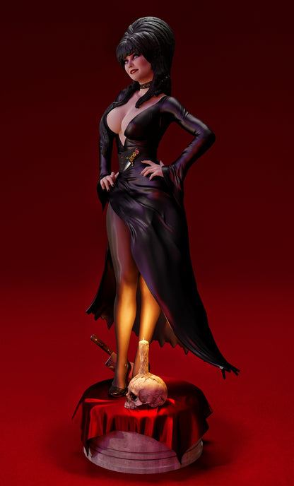 Elvira - Evil Mistress Statue