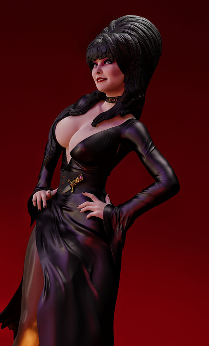 Elvira - Evil Mistress Statue